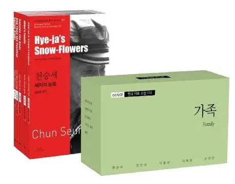 바이링궐 에디션 한국 대표 소설 세트 110-11 : 가족 - 전5권